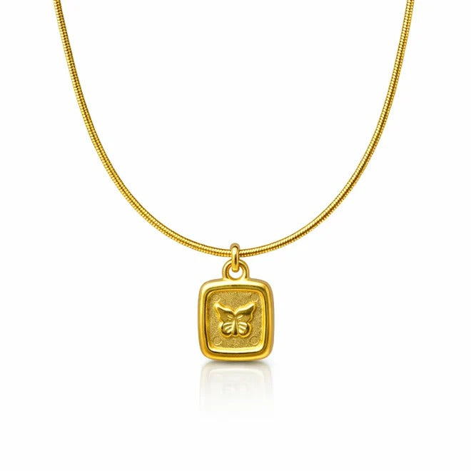 The Gilded Butterfly Heirloom Snake Chain