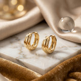 The Golden Era Layered Chunky Hoops