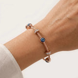 L’Aura 18K Rose Gold Cable Protection Bracelet