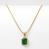 The Royal Green Solitaire Chain