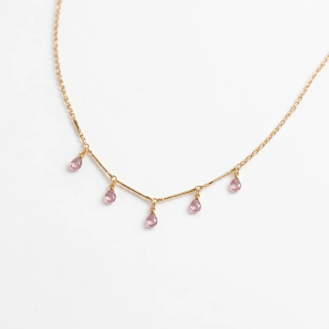 Blush Drop Elegance Chain