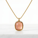 Dainty Beaded Gold Chain Necklace