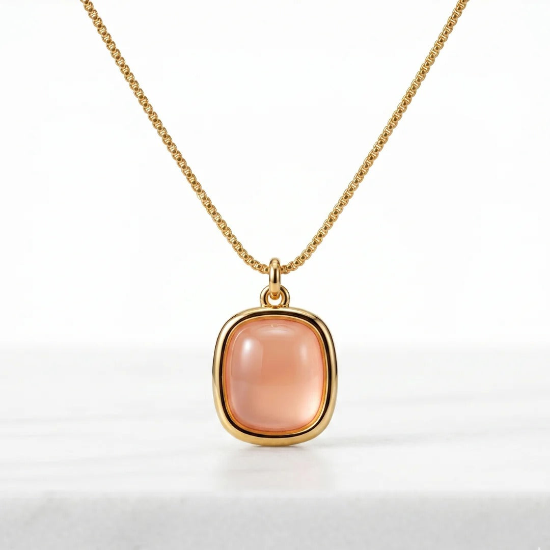 Dainty Beaded Gold Chain Necklace
