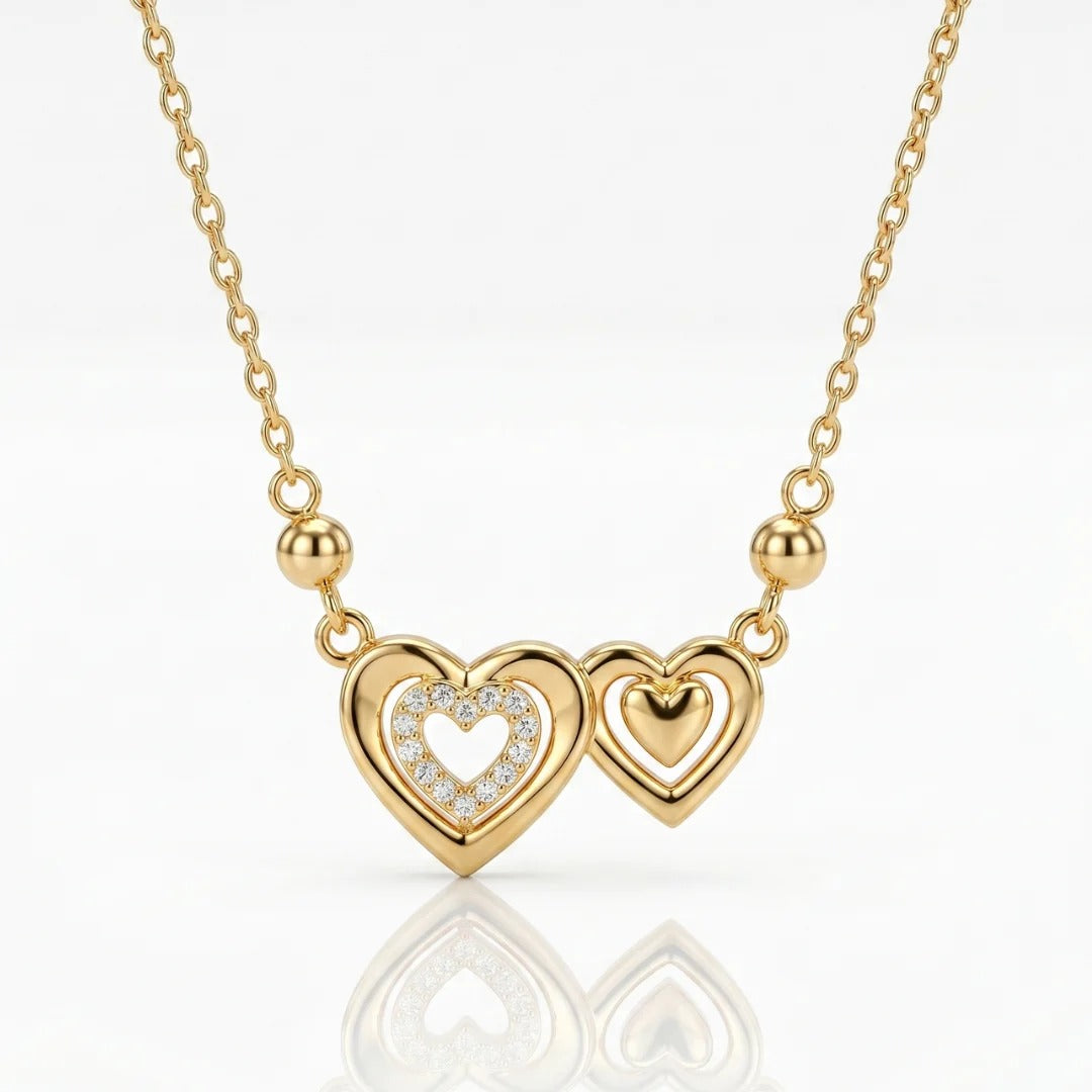 The Interlocking Hearts Chain