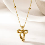 The Golden Juliet Ribbon Bow Chain