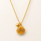 Anti-Tarnish Gold Seashell Chain