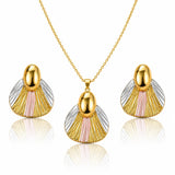 Anti-Tarnish Mixed Metal Jewelry Set