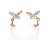 The Ethereal Twin Butterfly Crystal Drops