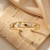 The 'Aura' Interlocking Wave Bracelet