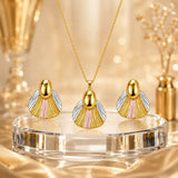 Anti-Tarnish Mixed Metal Jewelry Set