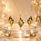 Anti Tarnish Combo Set With Elegent Earring