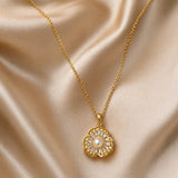 The Radiant Blossom Pearl Chain