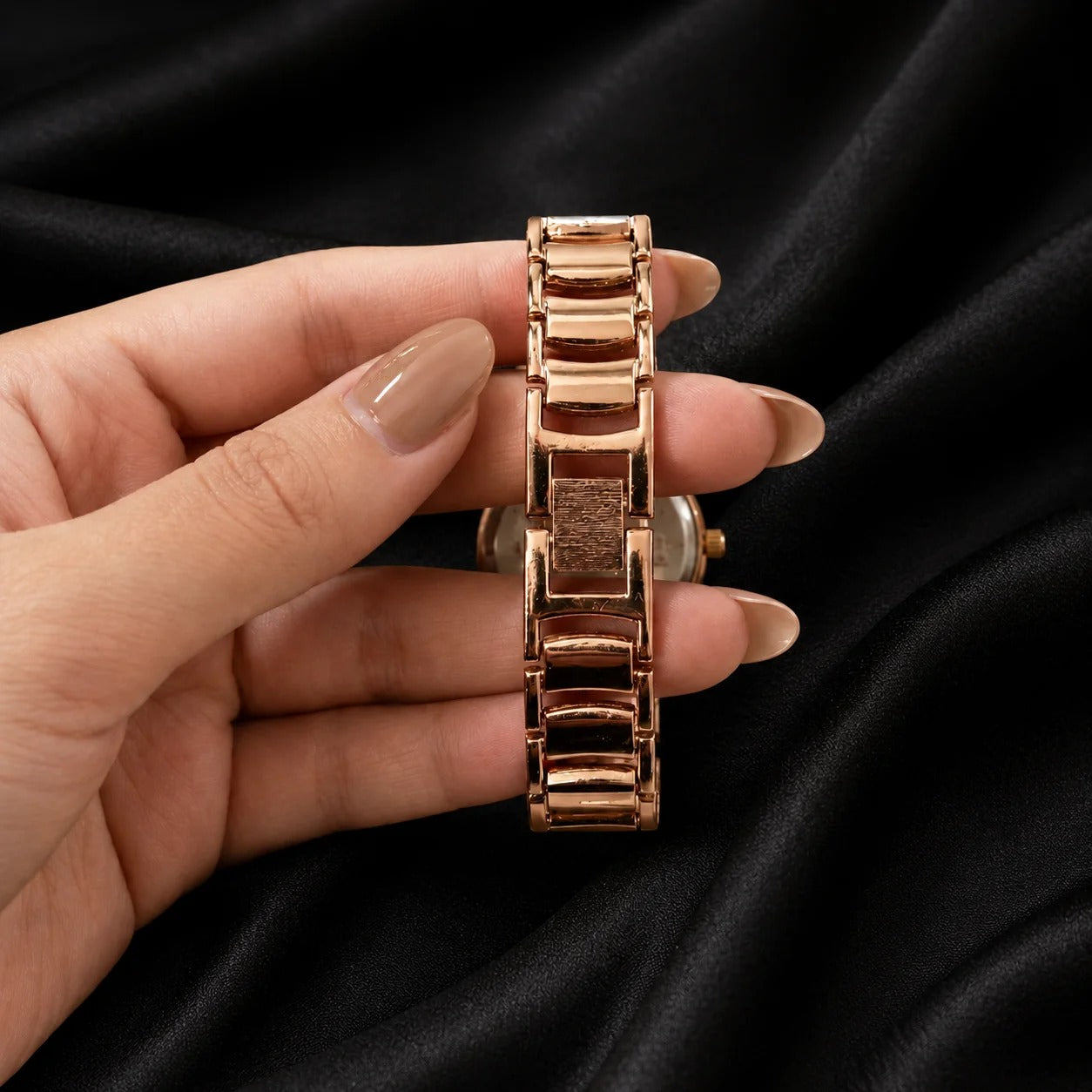 The Green Luxe Rose Gold Oval Duo